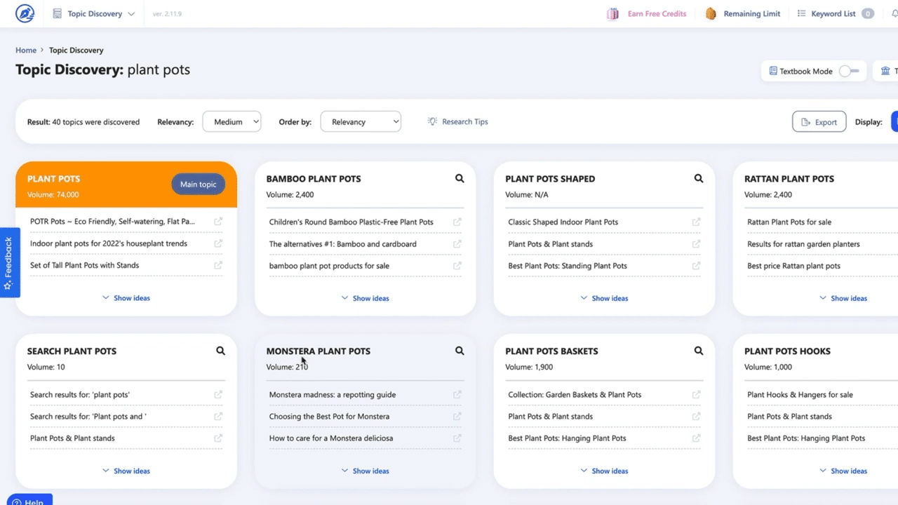 Zenwriter Topical Discovery Tool | ZenWriter Test